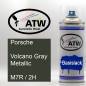 Preview: Porsche, Volcano Gray Metallic, M7R / 2H: 400ml Sprühdose, von ATW Autoteile West.